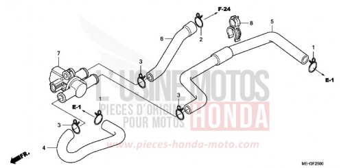 AIR INJECTION SOLENOIDVALVE NSA700A8 de 2008